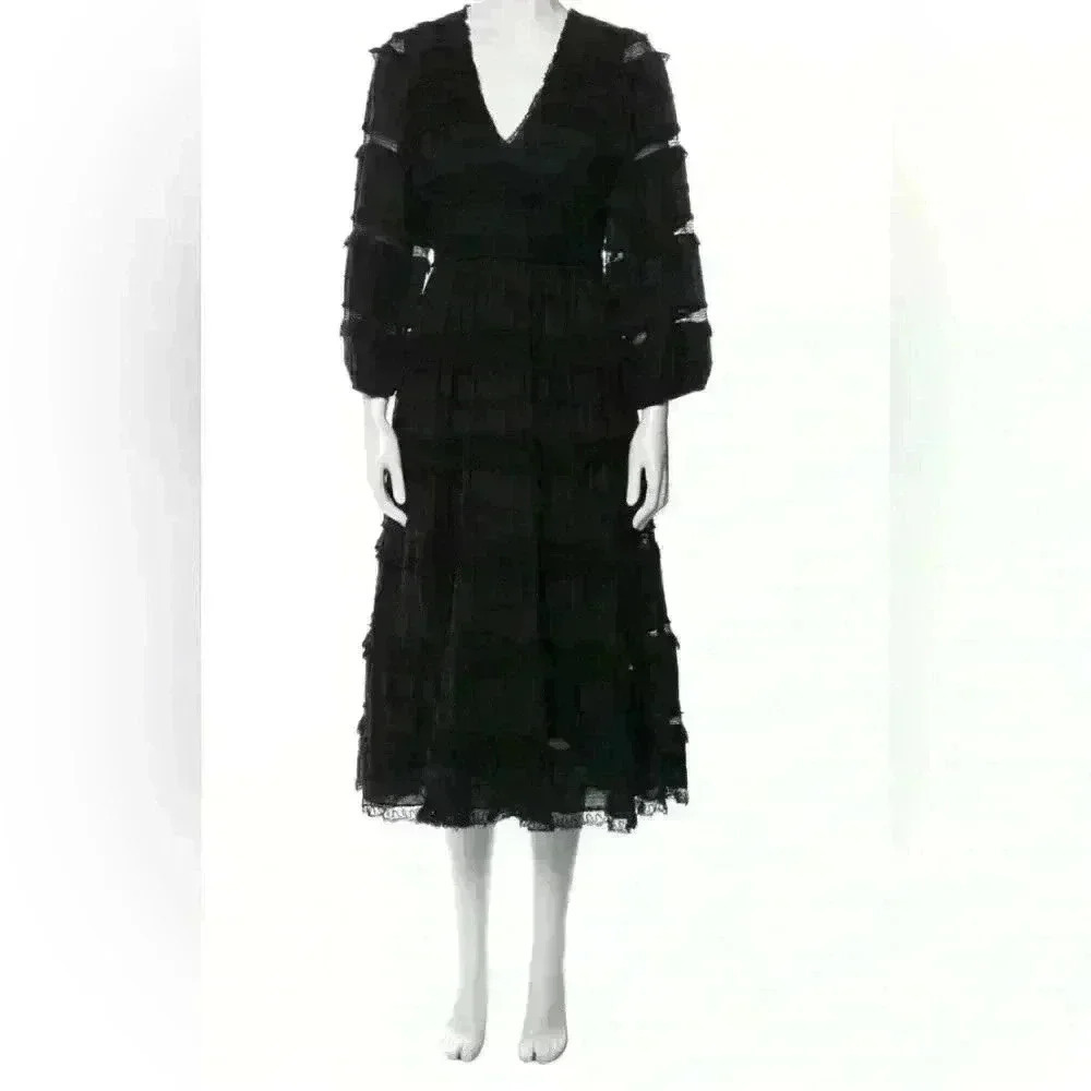 Ulla Johnson V neck dress